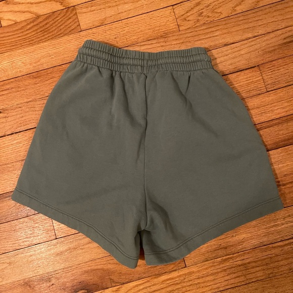 Abercrombie & Fitch Olive Green Athletic Shorts - Picture 2 of 2